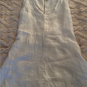 Gianni Bini Ivory Textured Backless Dress